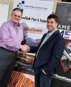 Merfish Pipe Holdings Chairman Gerald Merfish and CEO Greg Leidner